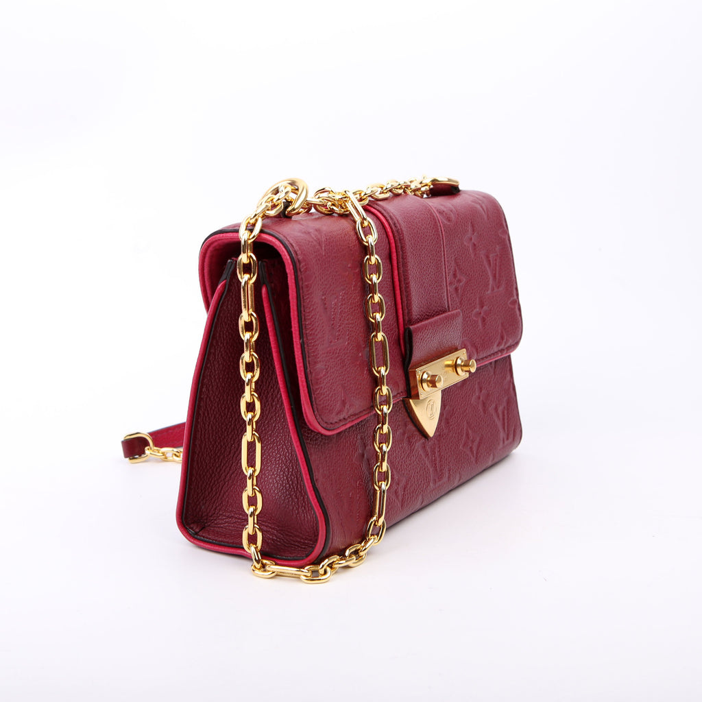 Saint Sulpice PM Empreinte Burgundy/Pink