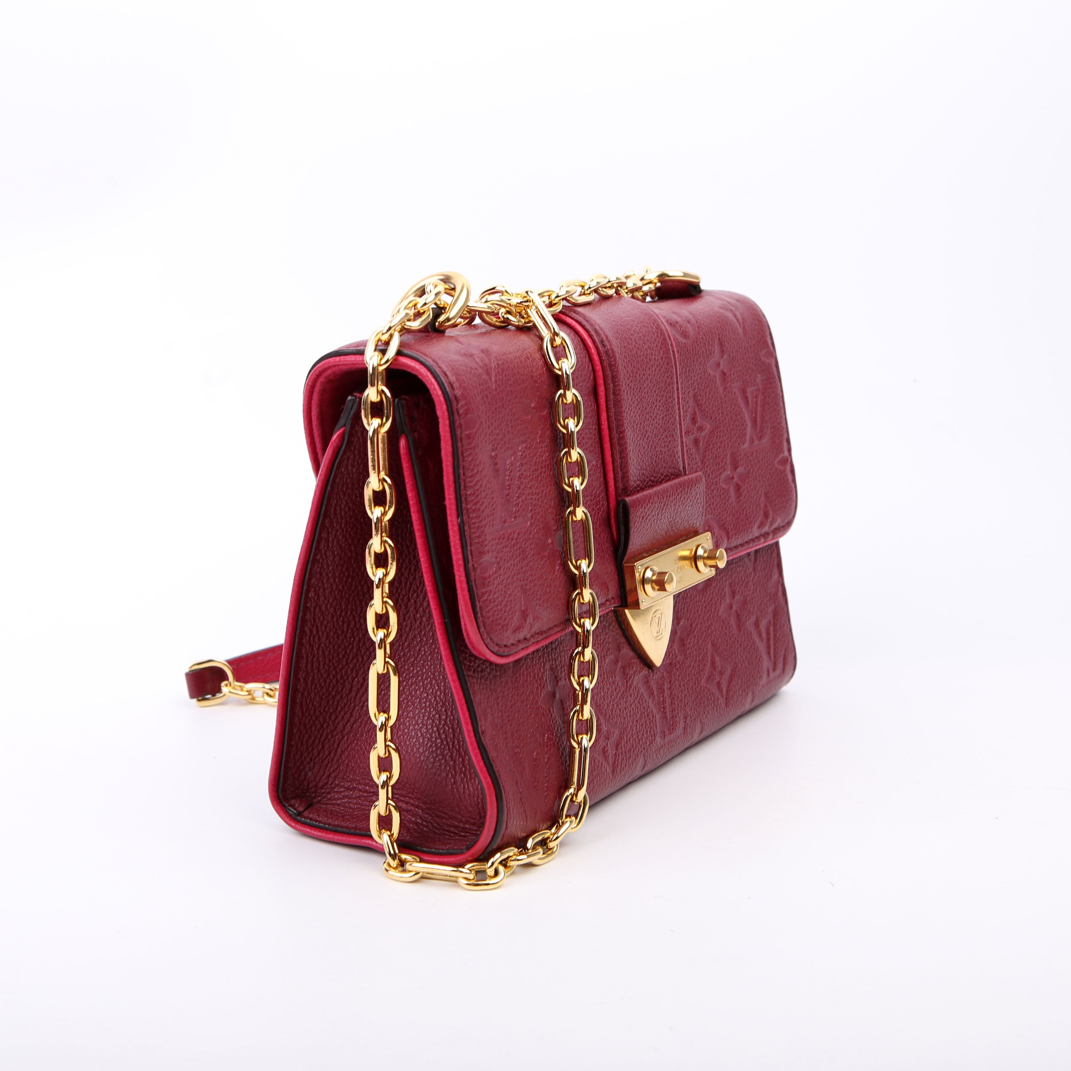 Saint Sulpice PM Empreinte Burgundy/Pink