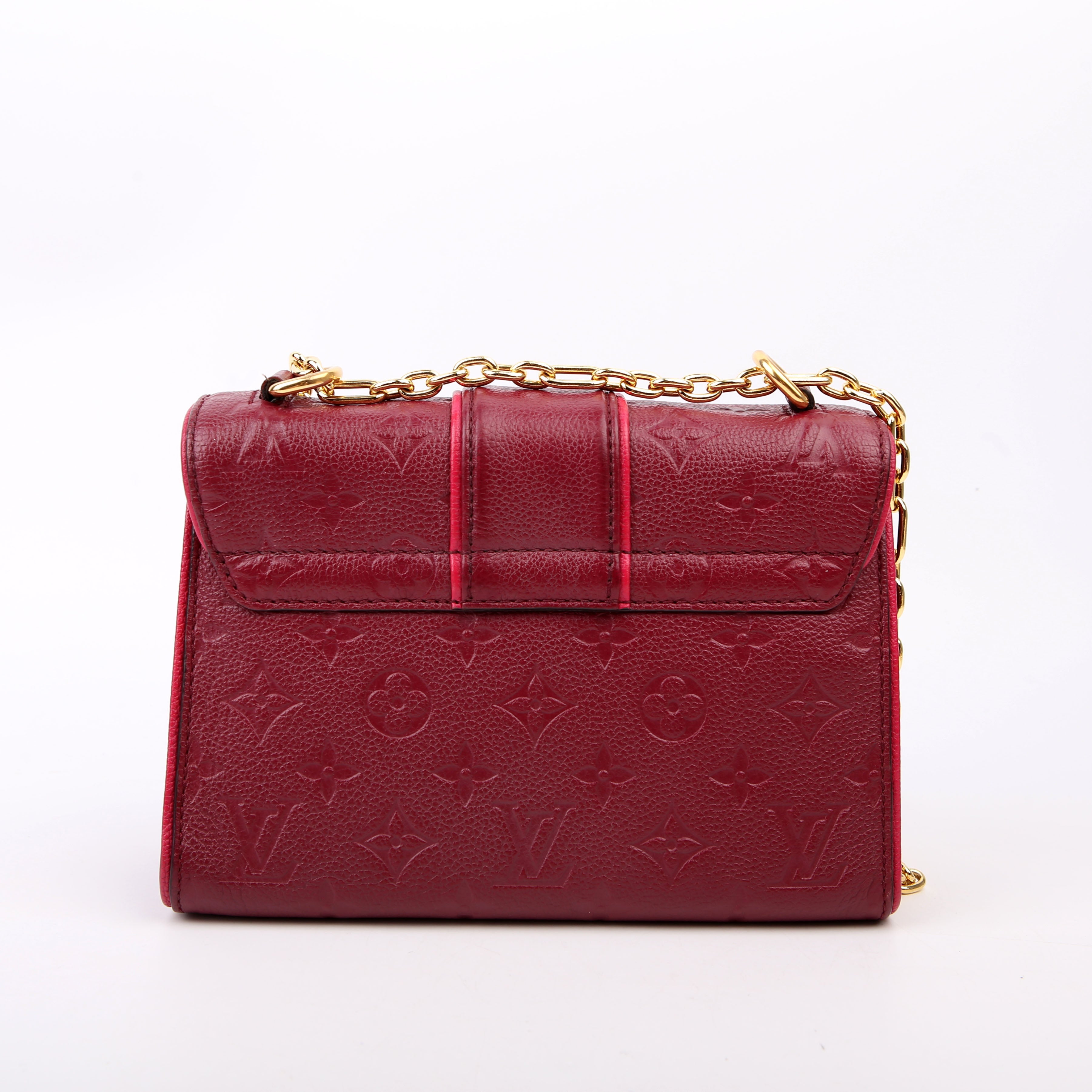 Saint Sulpice PM Empreinte Burgundy/Pink
