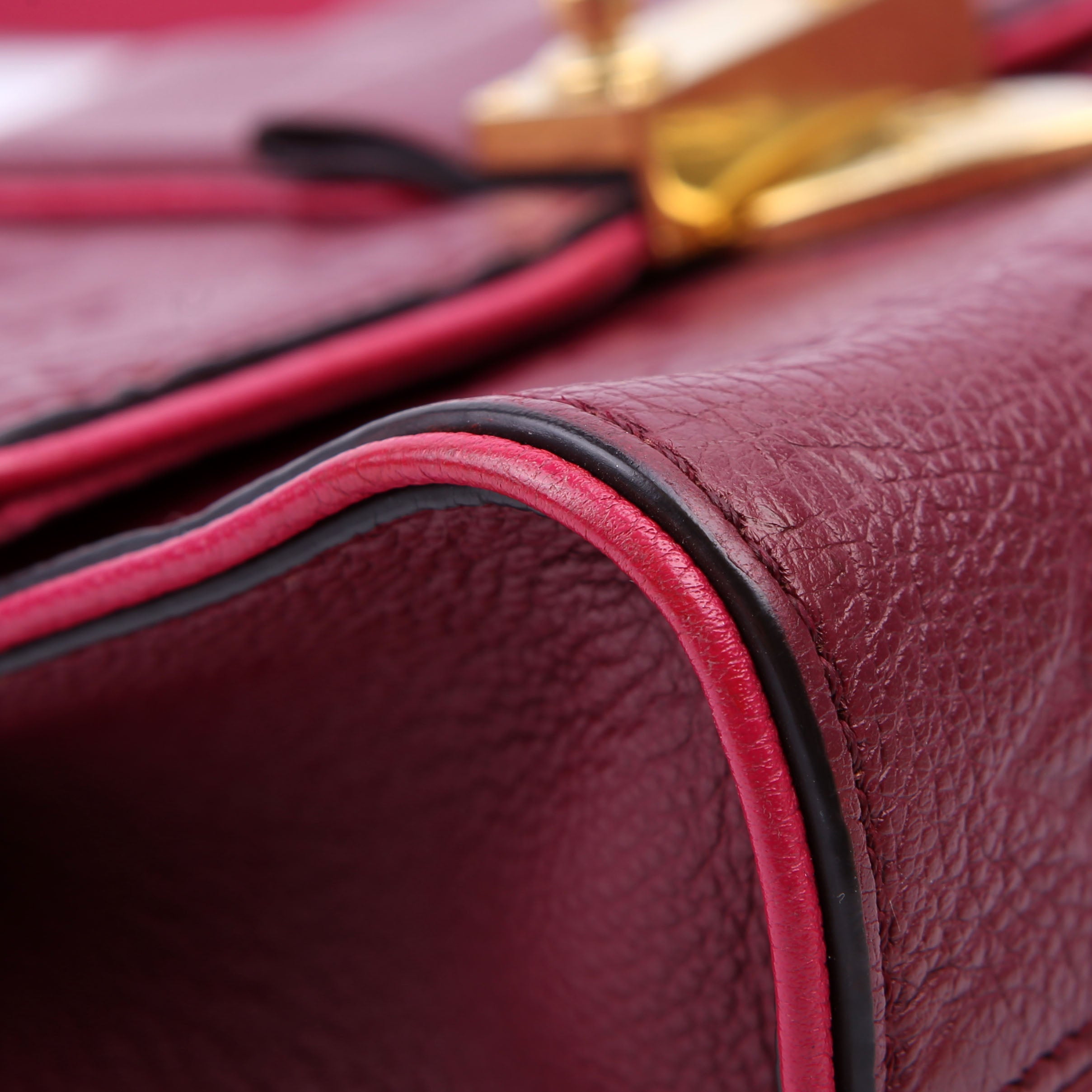 Saint Sulpice PM Empreinte Burgundy/Pink