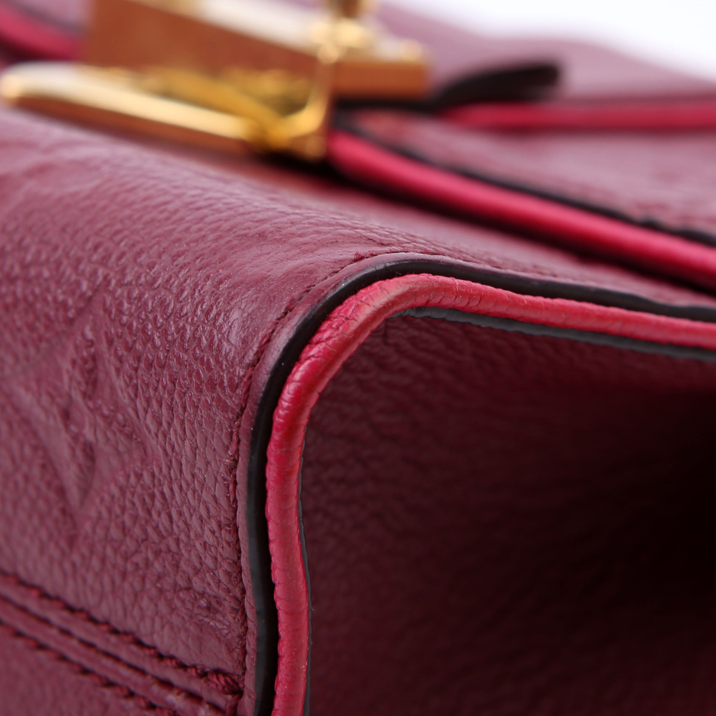 Saint Sulpice PM Empreinte Burgundy/Pink