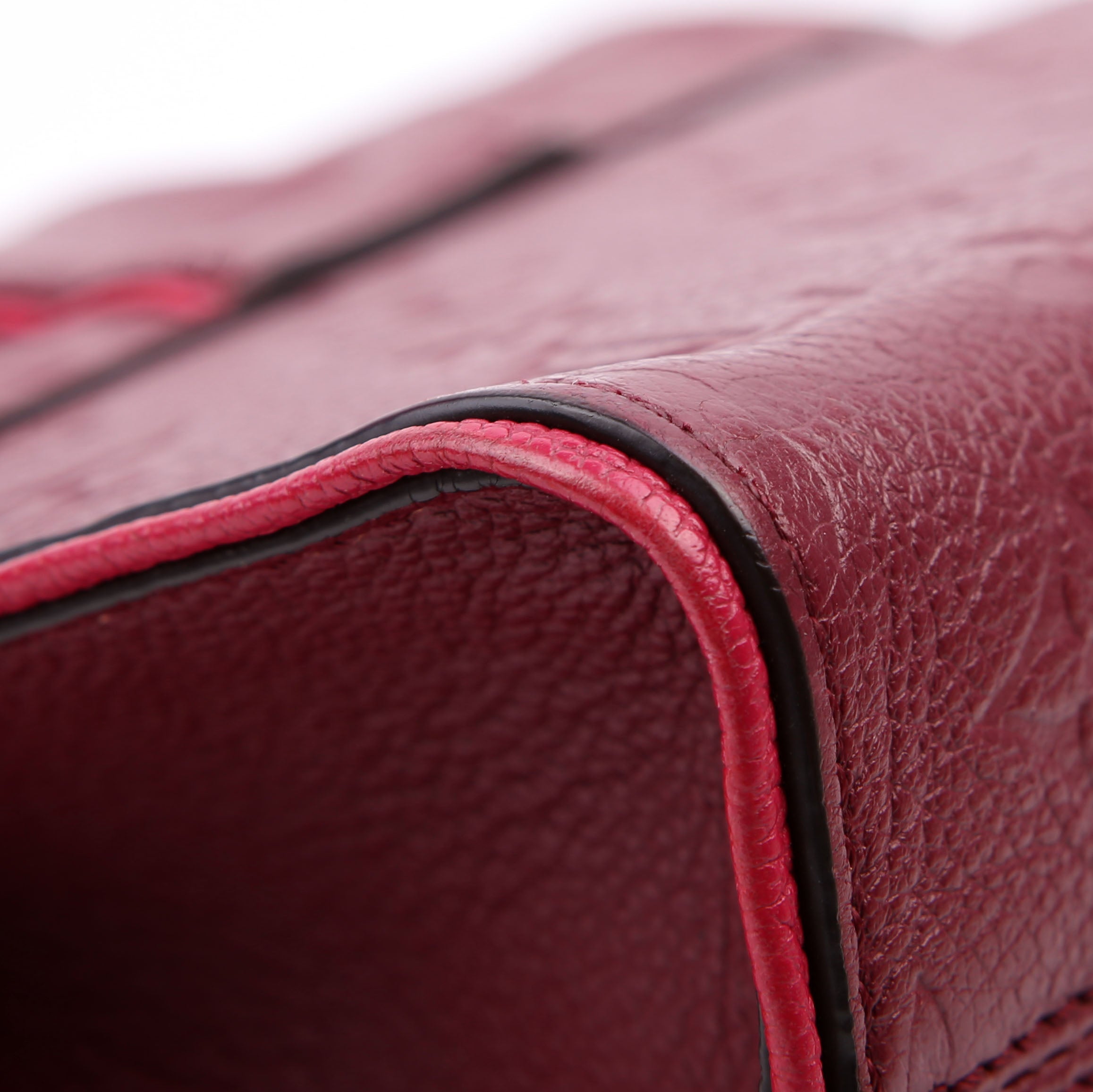 Saint Sulpice PM Empreinte Burgundy/Pink