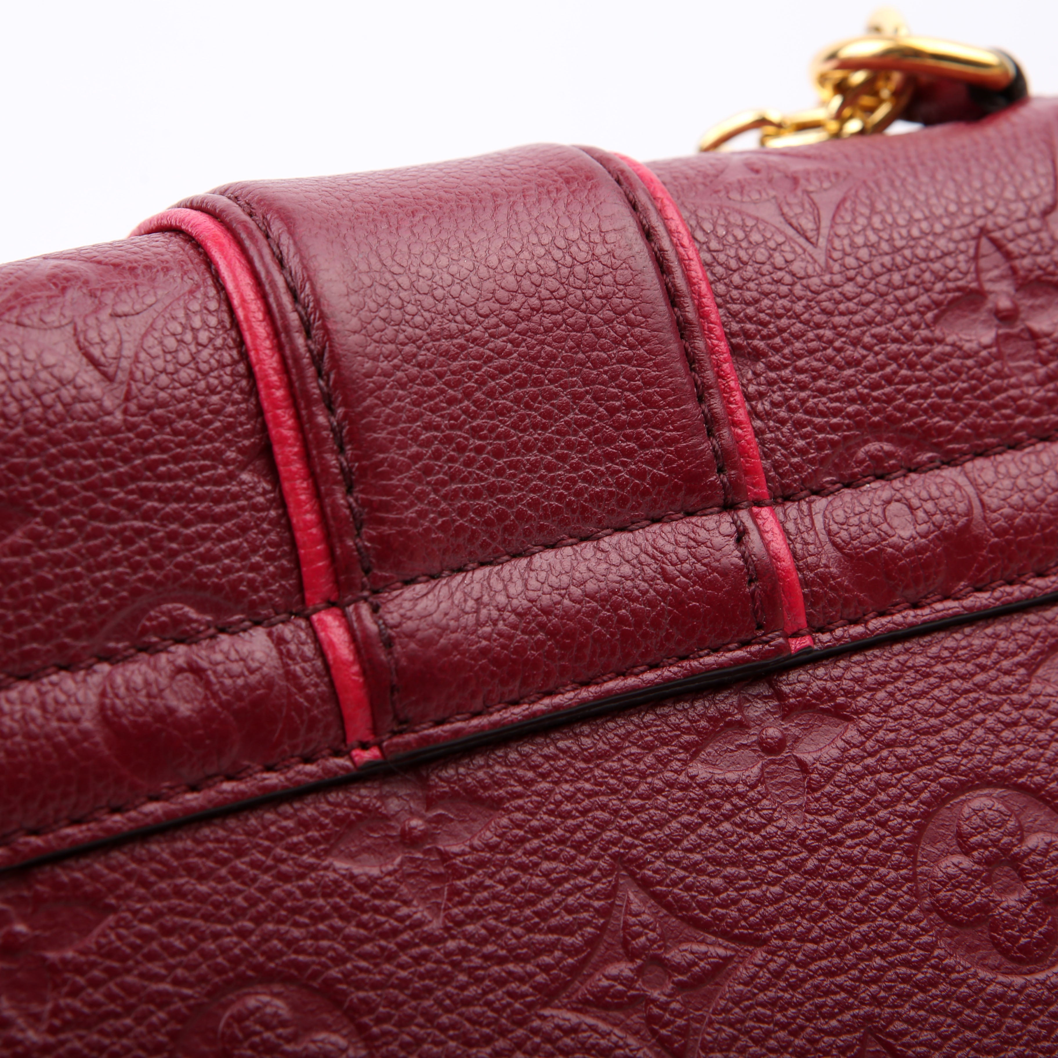 Saint Sulpice PM Empreinte Burgundy/Pink