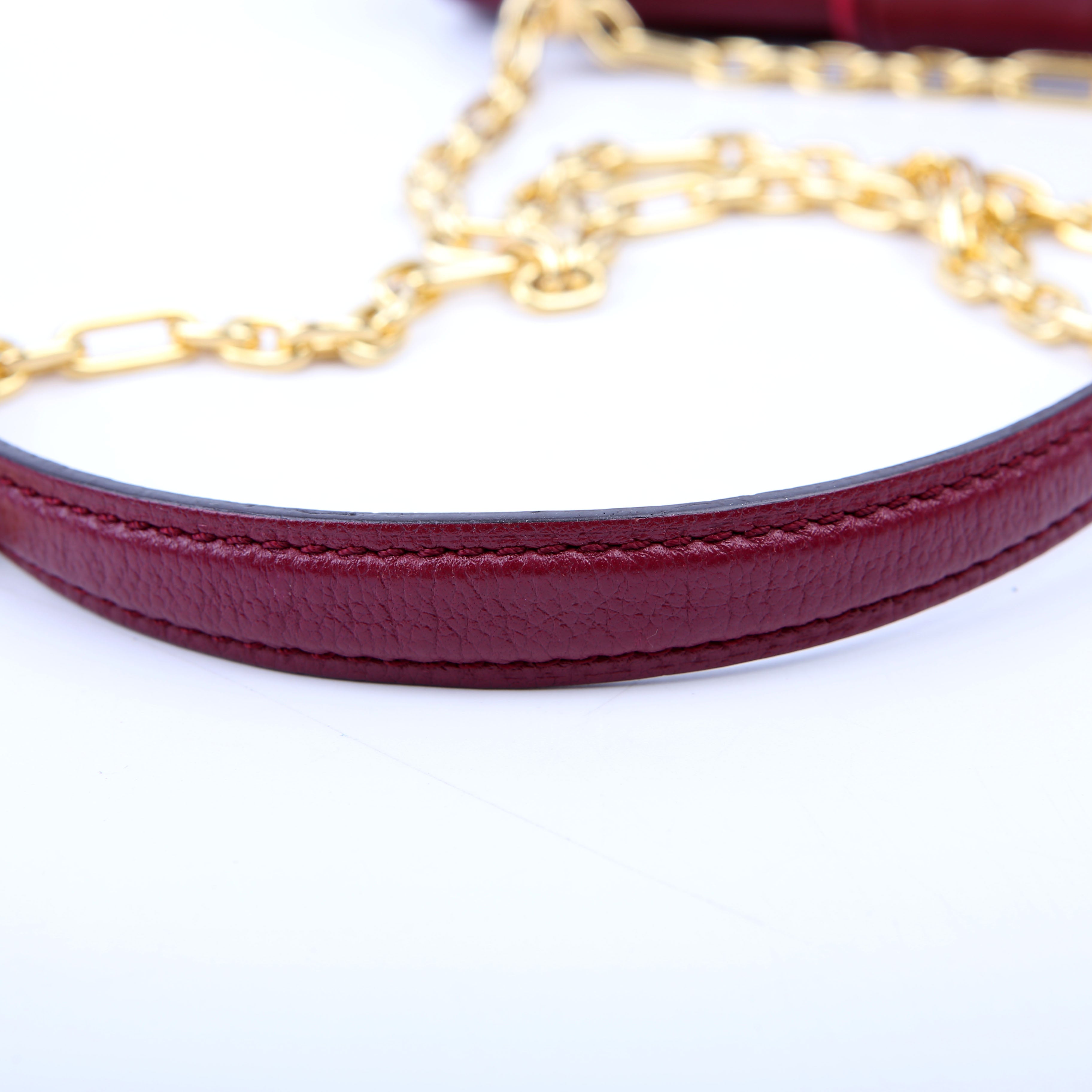 Saint Sulpice PM Empreinte Burgundy/Pink