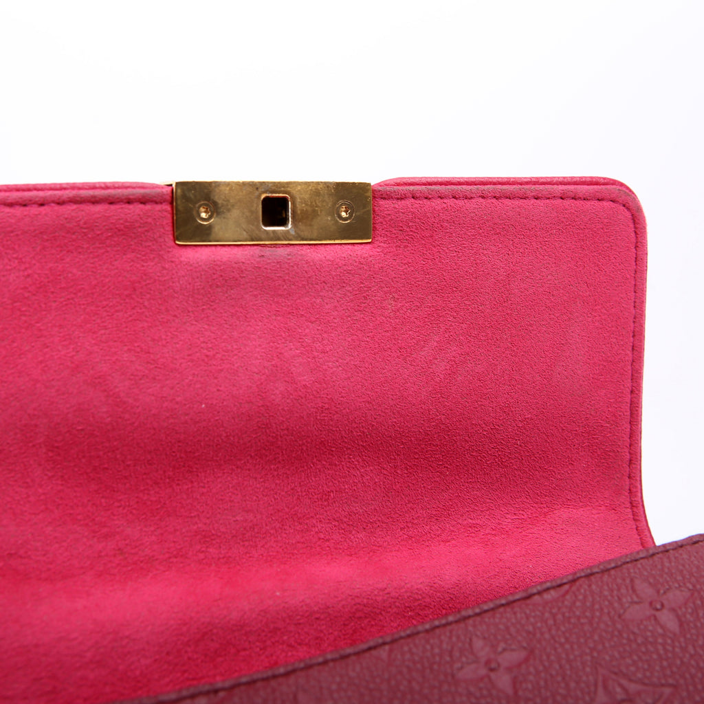 Saint Sulpice PM Empreinte Burgundy/Pink