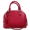 Alma BB With Strap Epi Burgundy