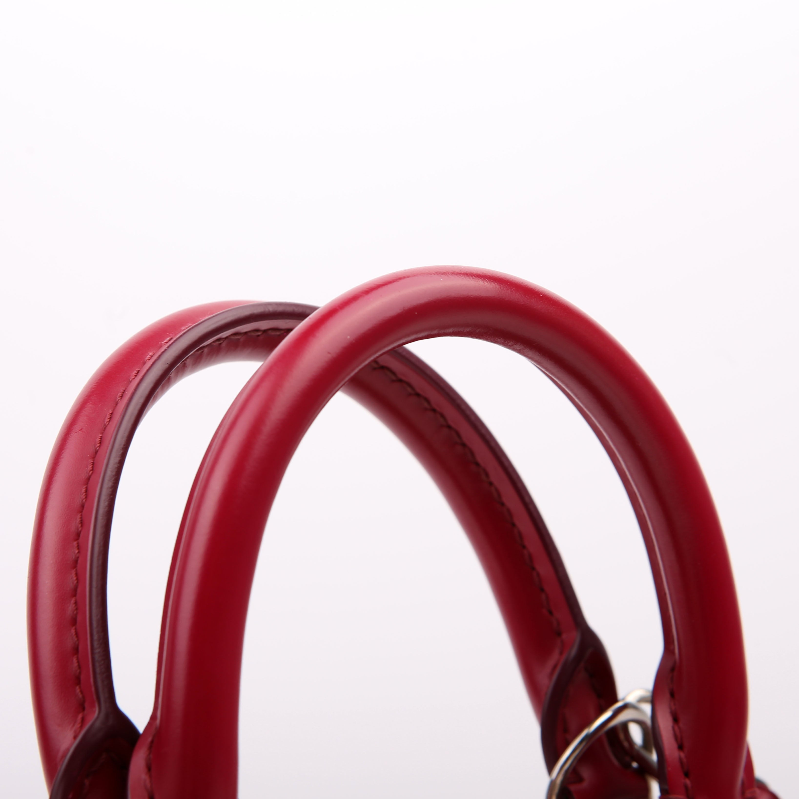 Alma BB With Strap Epi Burgundy