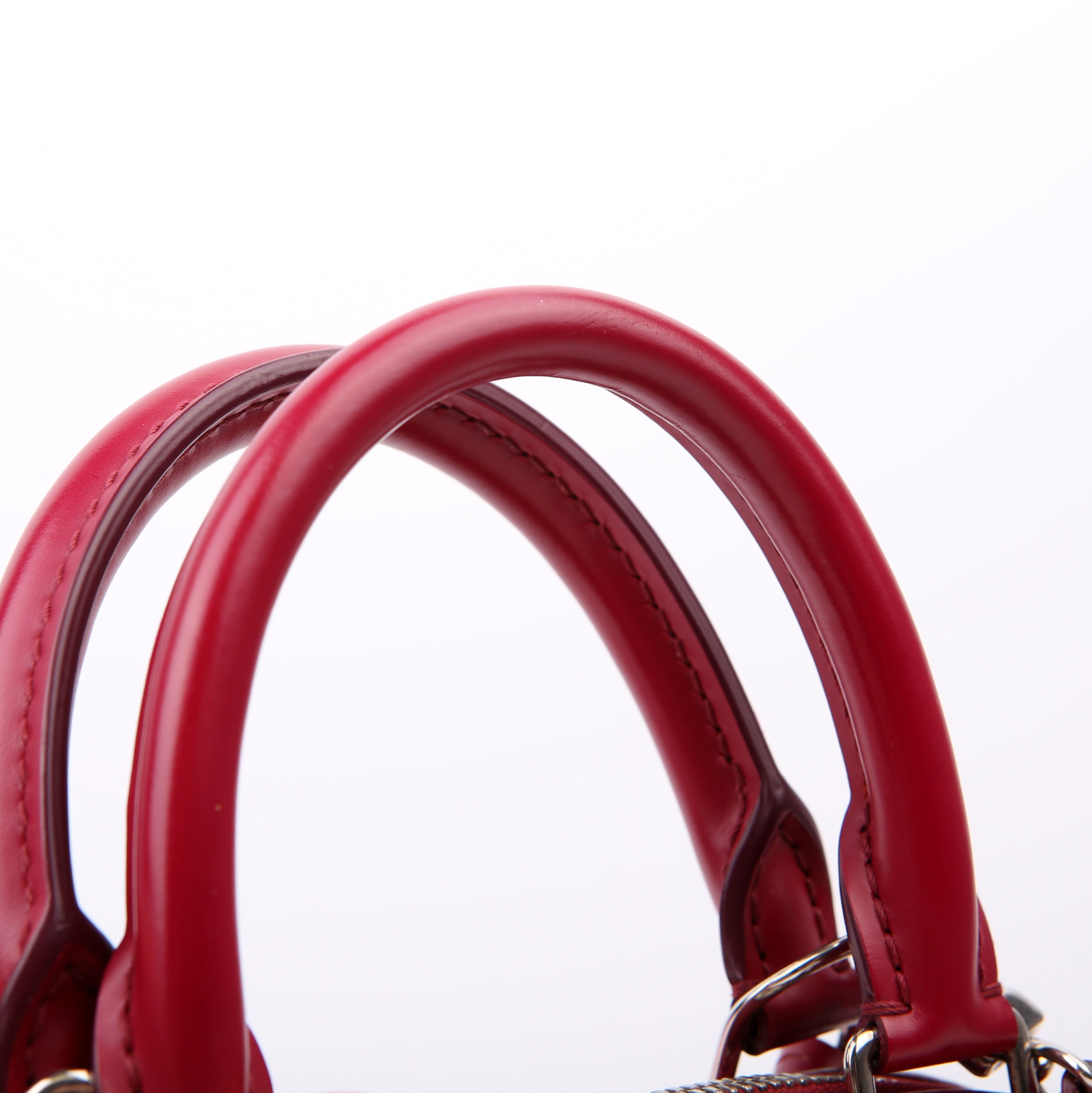 Alma BB With Strap Epi Burgundy