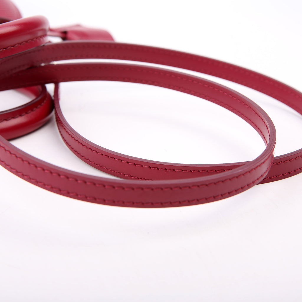Alma BB With Strap Epi Burgundy