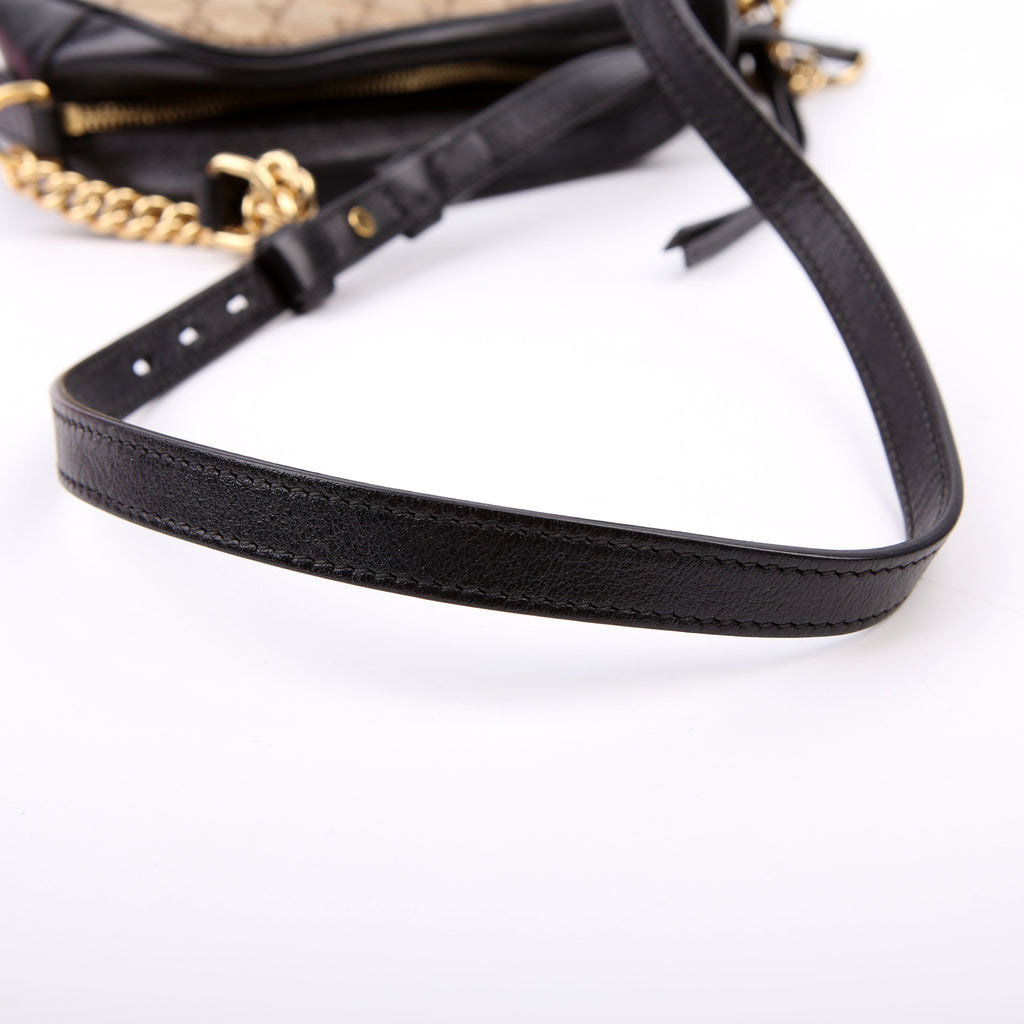 447632 Marmont Small GG Canvas Camera Black