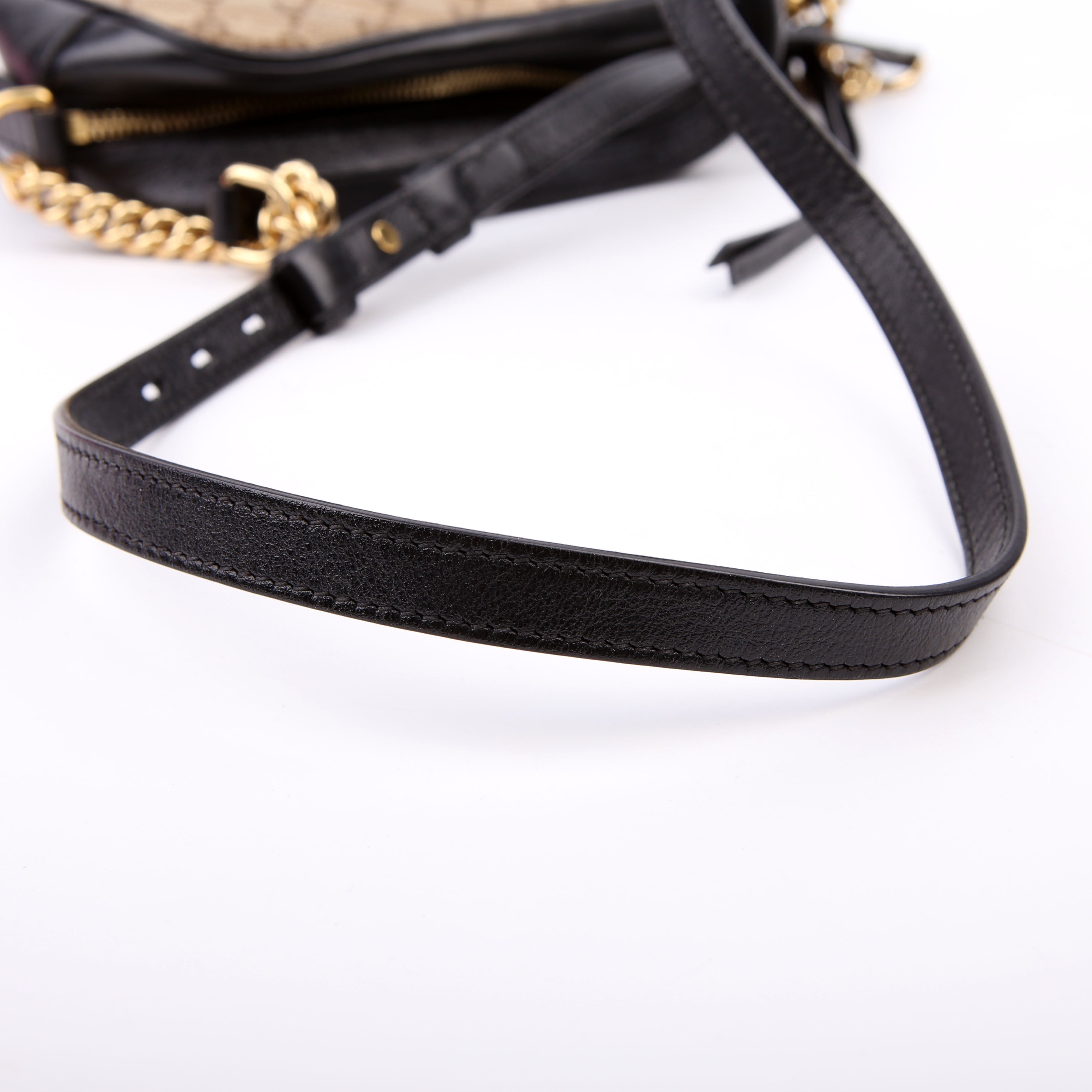447632 Marmont Small GG Canvas Camera Black