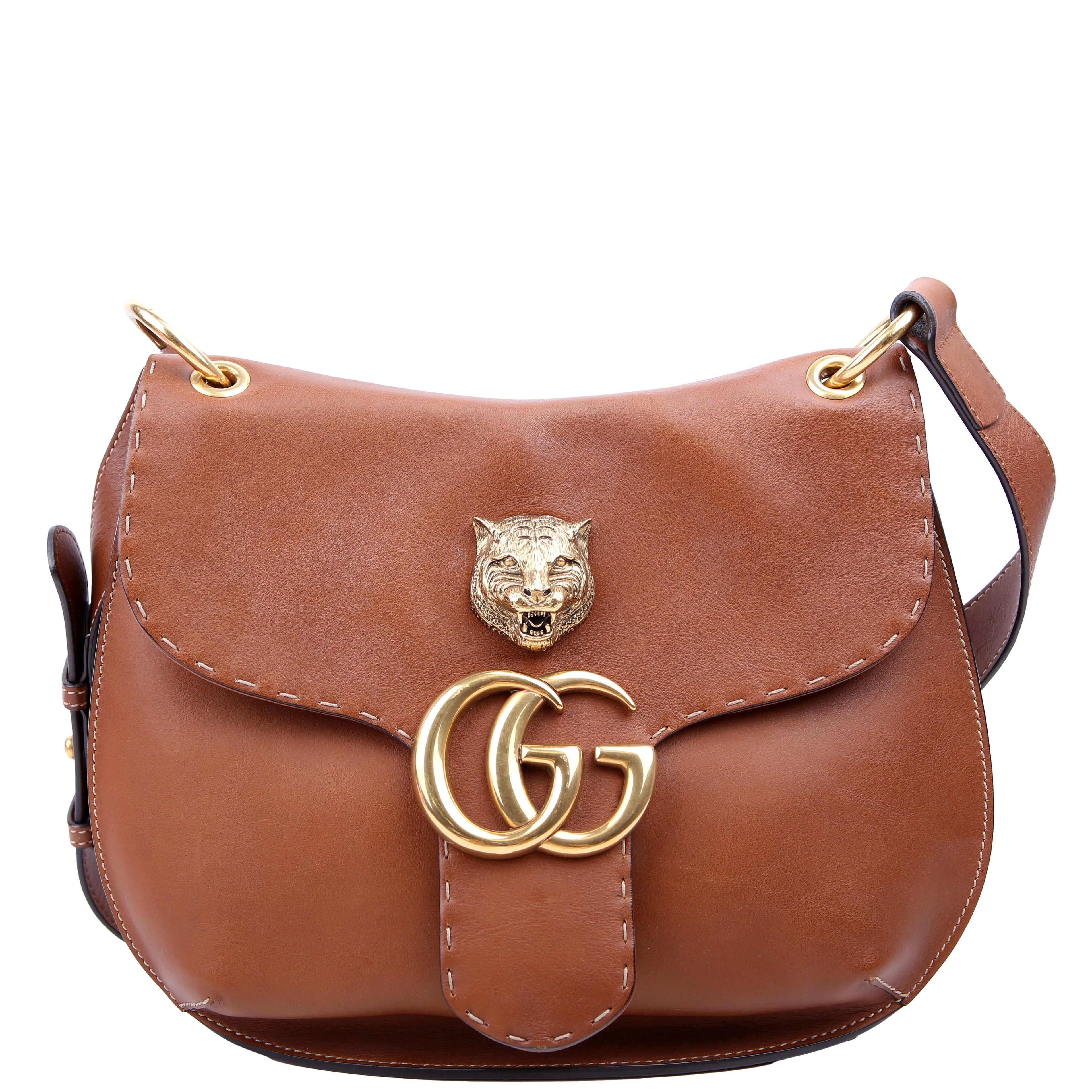 409154 Marmont Animalier Medium Brown