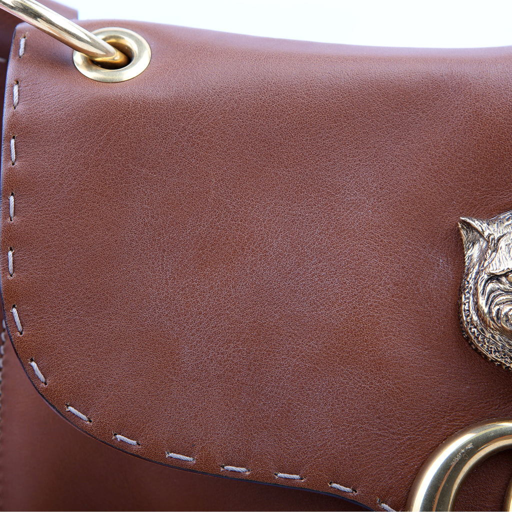 409154 Marmont Animalier Medium Brown