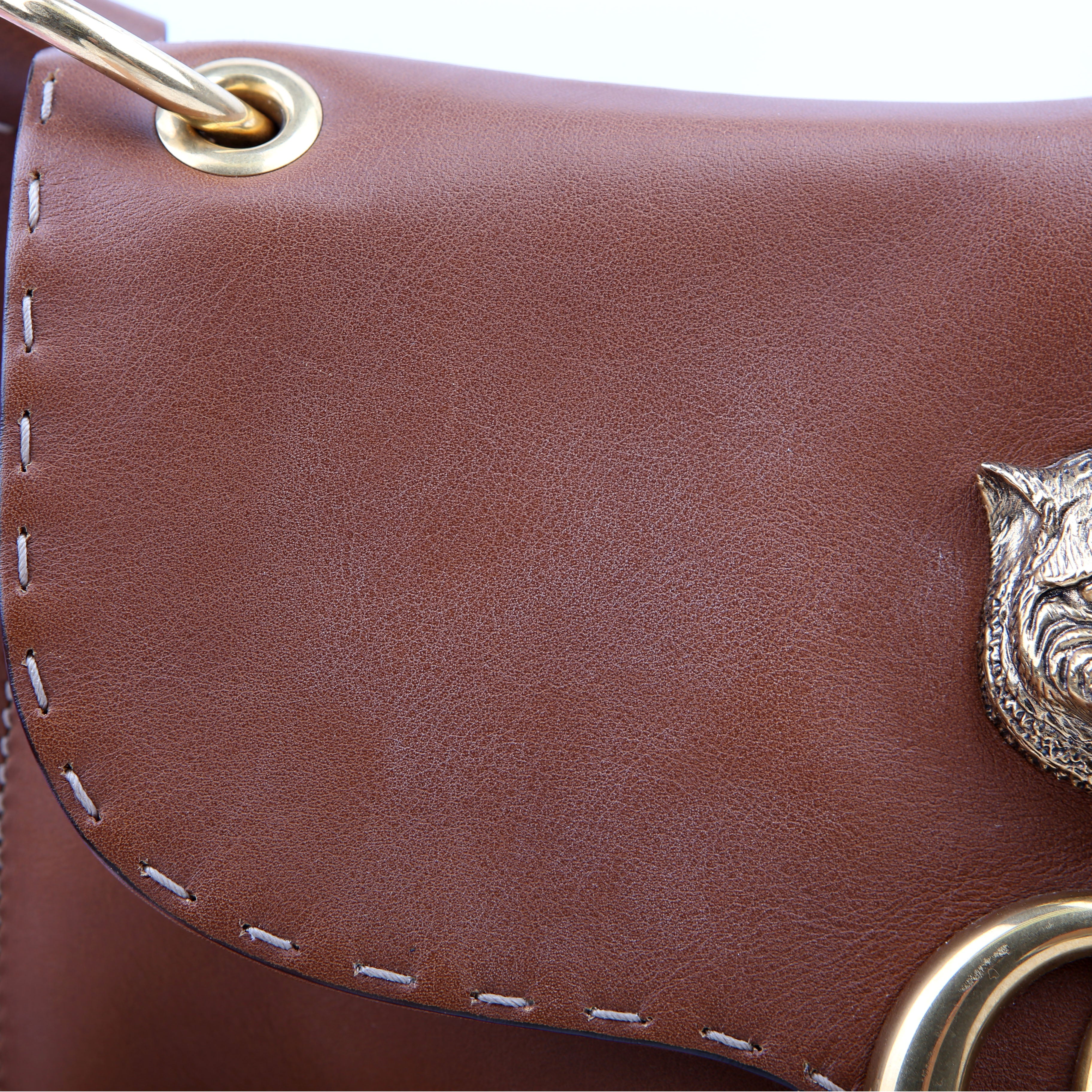 409154 Marmont Animalier Medium Brown