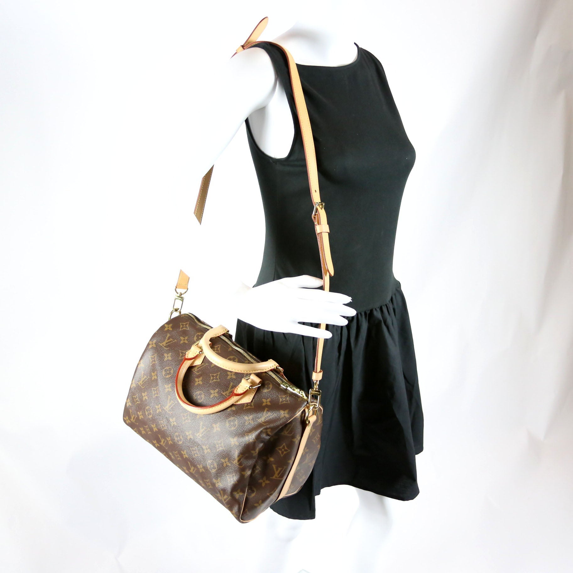 Speedy 30 With Strap Monogram