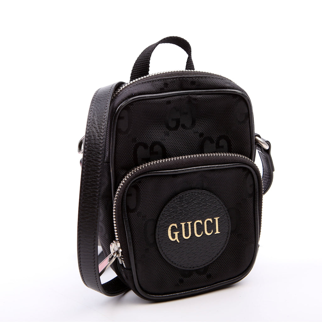 Gucci 643882 GG Nylon Off the Grid Mini Shoulder Black
