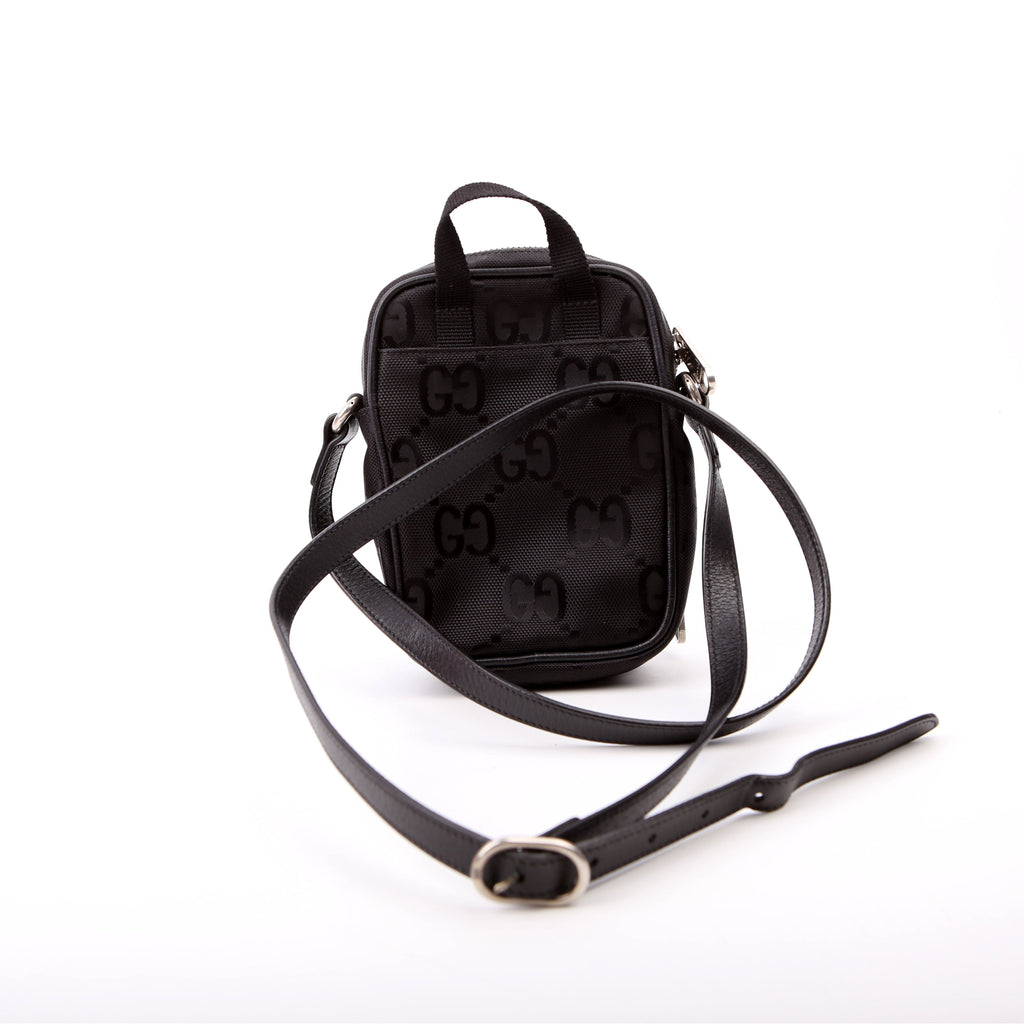 Gucci 643882 GG Nylon Off the Grid Mini Shoulder Black