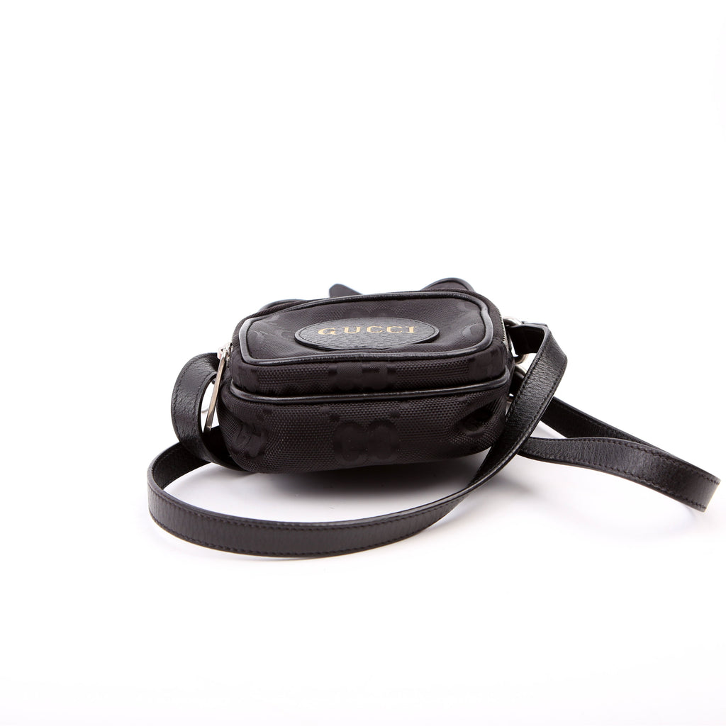 Gucci 643882 GG Nylon Off the Grid Mini Shoulder Black