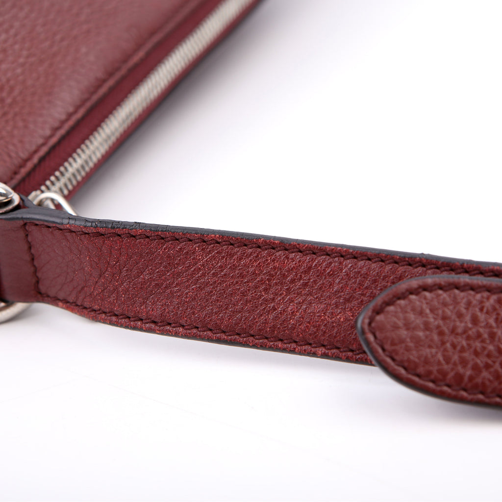 Gucci 322059 Soho Medium Messenger Burgundy