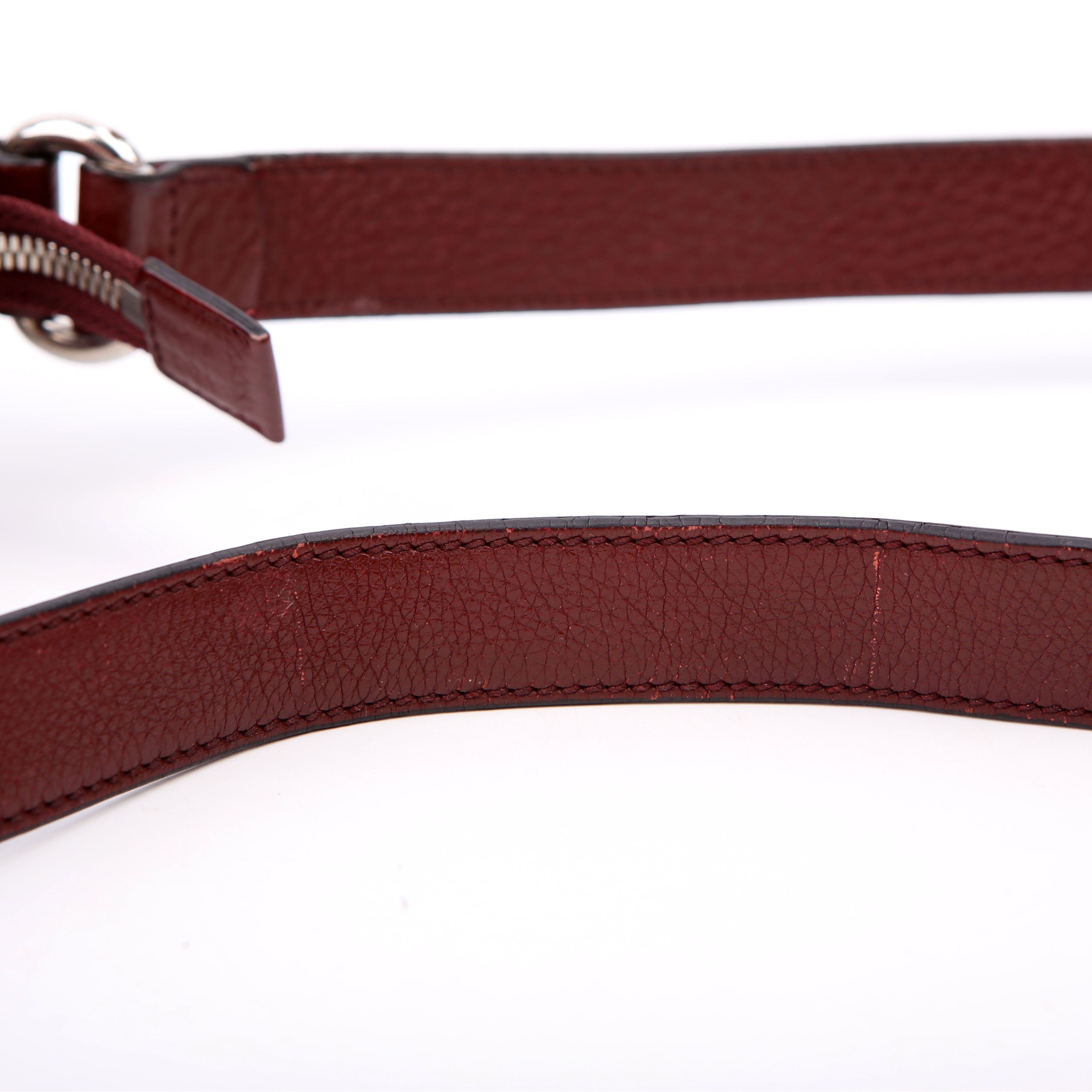 Gucci 322059 Soho Medium Messenger Burgundy