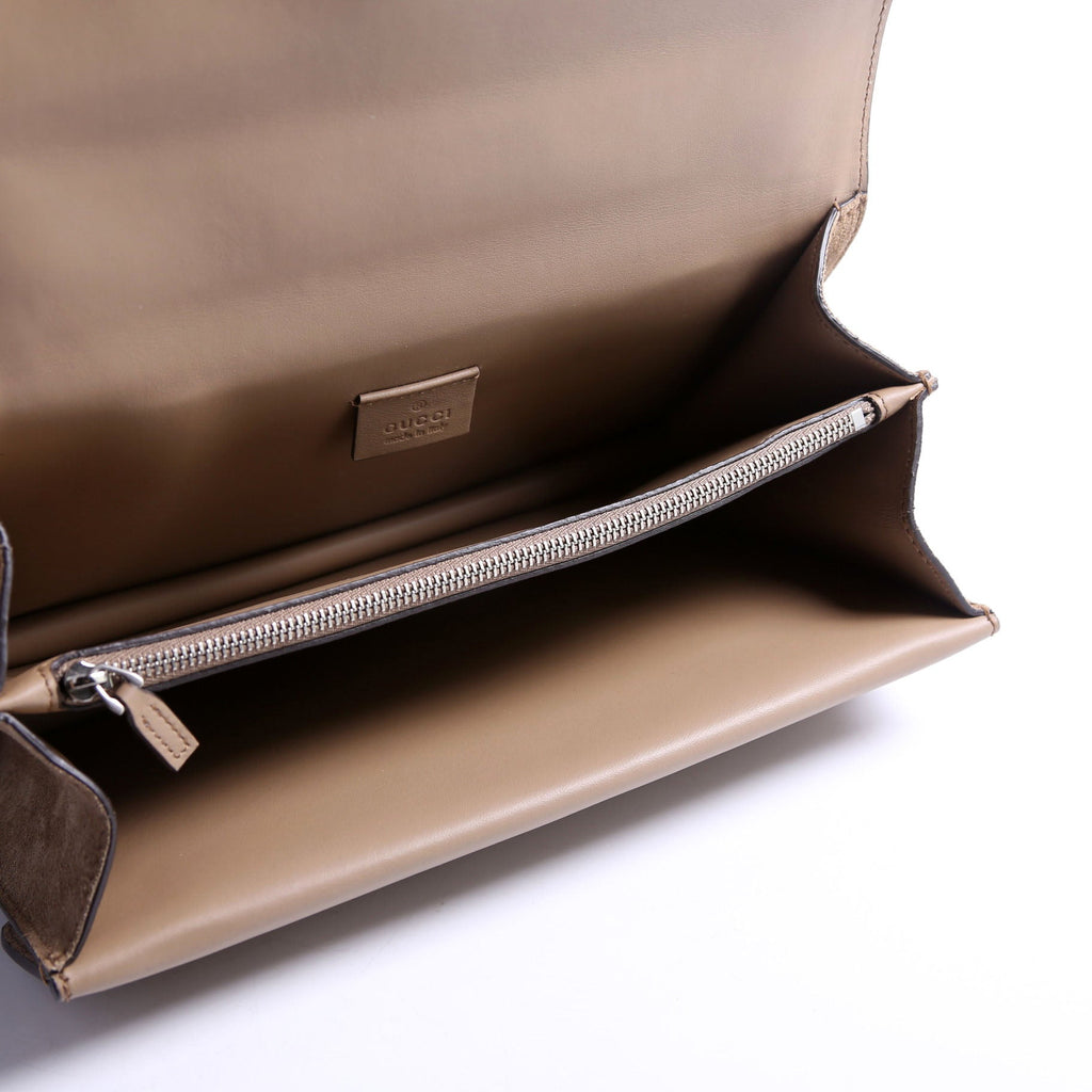 Gucci 400249 Dionysus Suede Shoulder Small