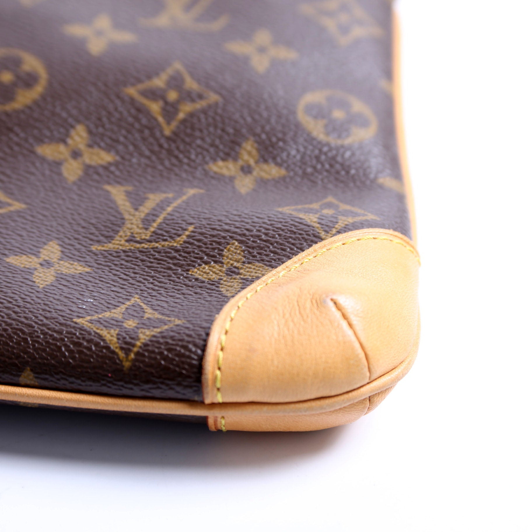 Sac Coussin GM Monogram Brown/Red