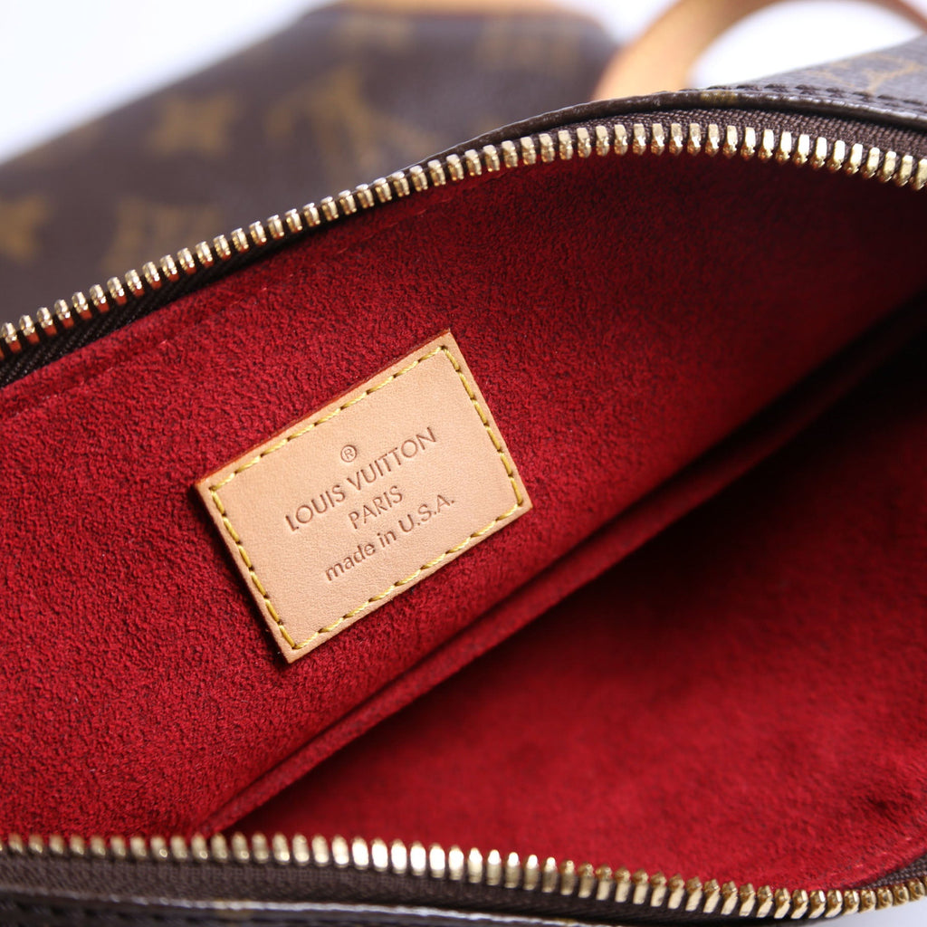 Sac Coussin GM Monogram Brown/Red