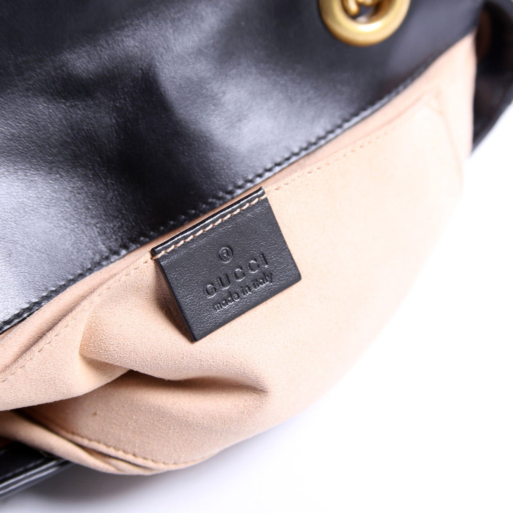 446744 Marmont Leather Shoulder Mini Flap