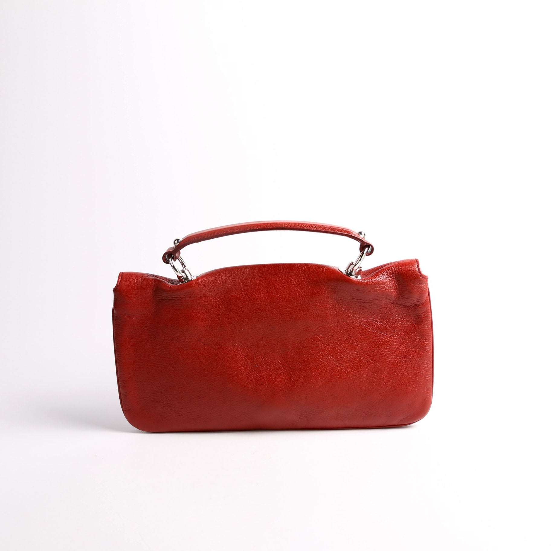 115747 Blondie Flap Top Handle Clutch Vintage