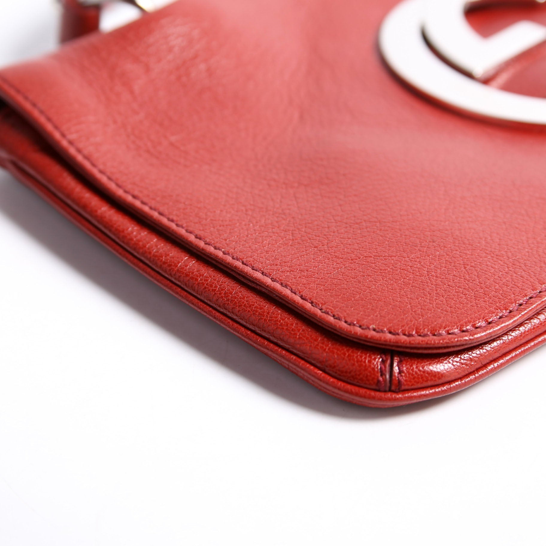 115747 Blondie Flap Top Handle Clutch Vintage
