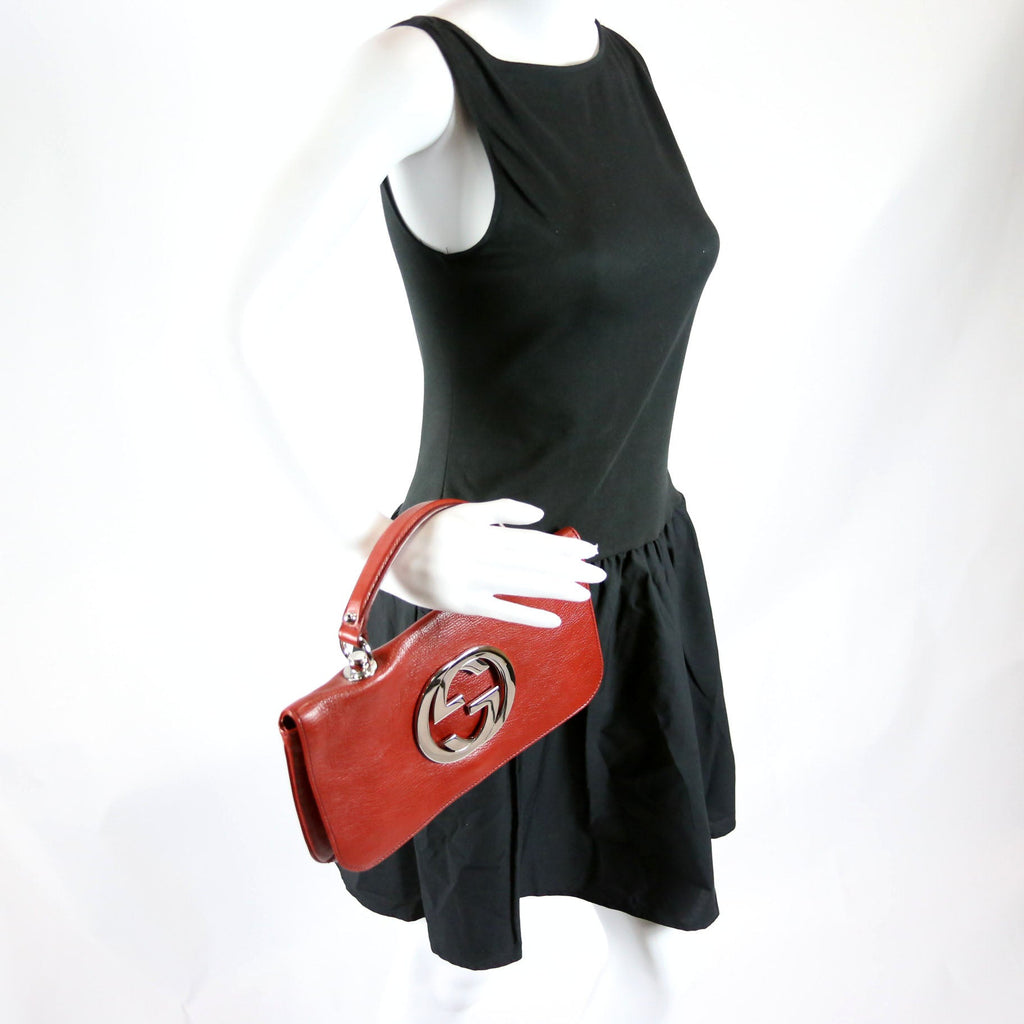 115747 Blondie Flap Top Handle Clutch Vintage