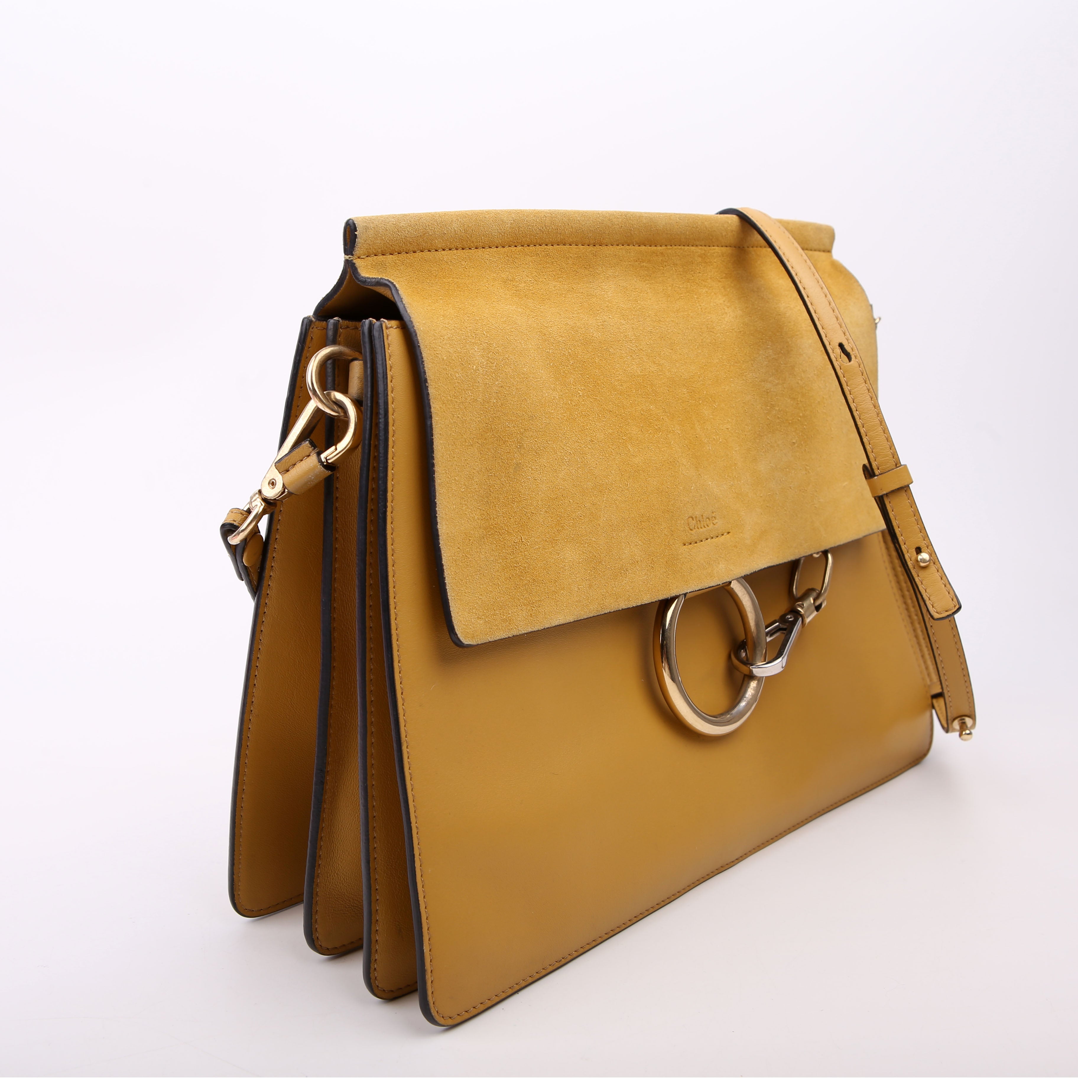 Faye Shoulder Bag Medium Yellow