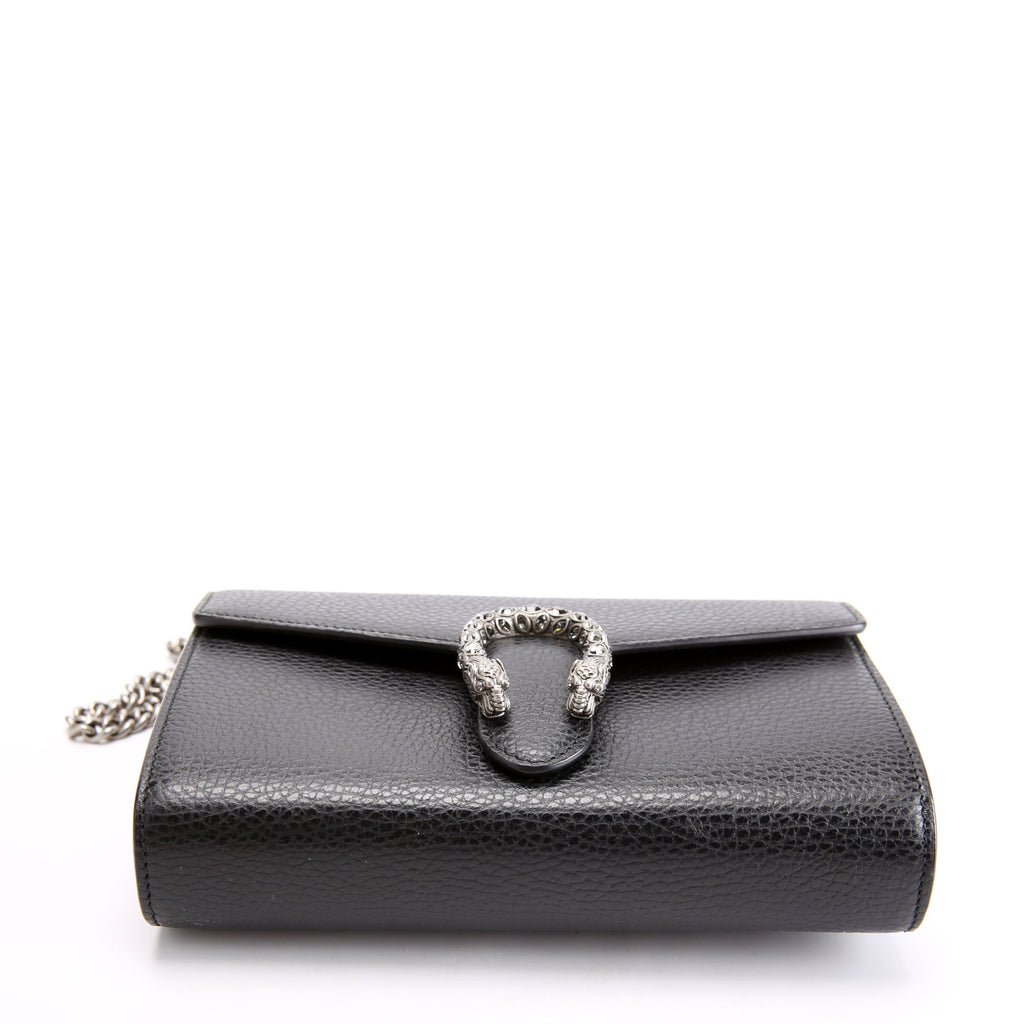 401231 Dionysus Mini Wallet Black/Silver