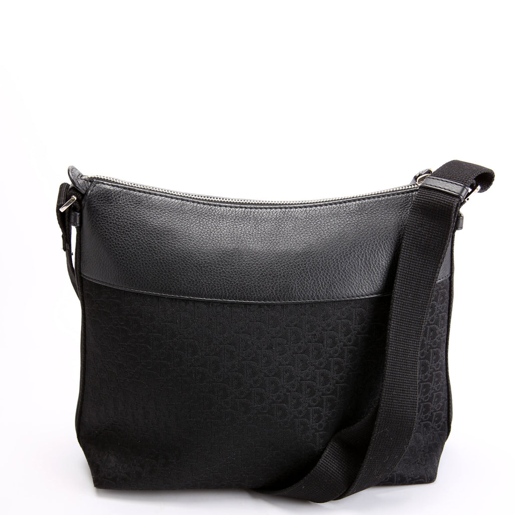 Dior Street Chic Trotter Canvas Messenger Black/Silver