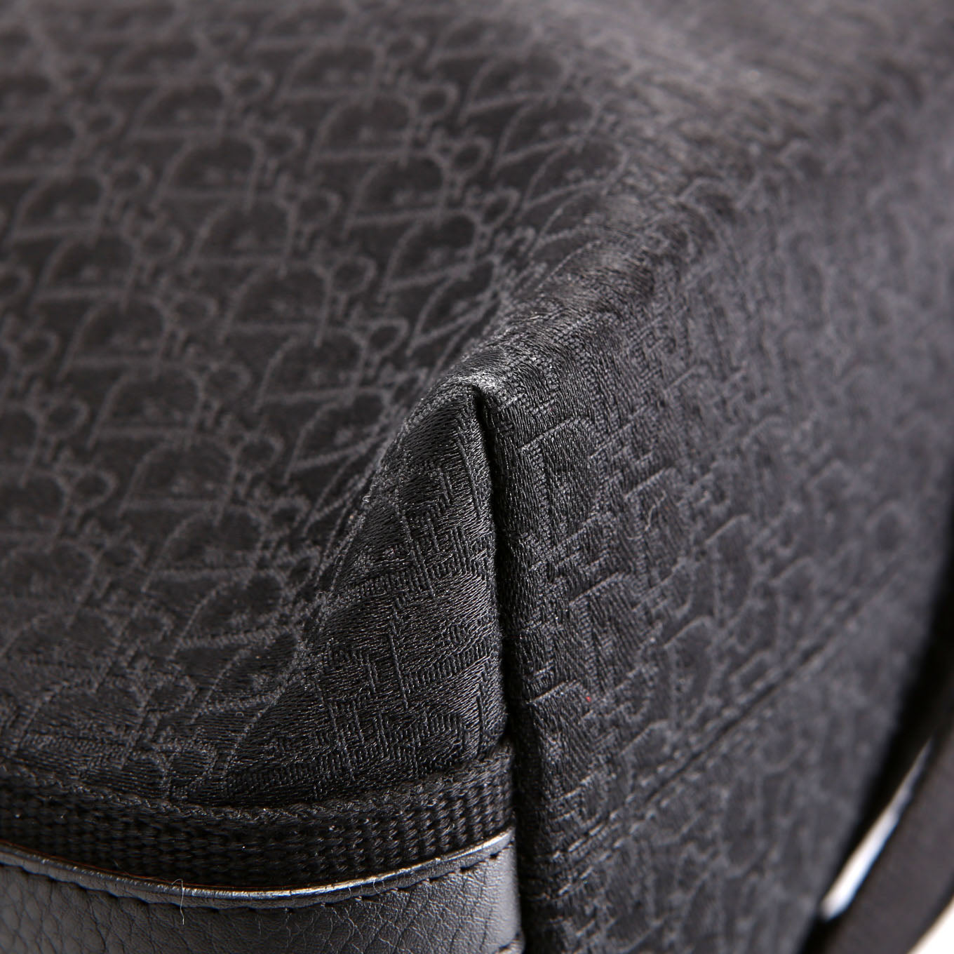 Dior Street Chic Trotter Canvas Messenger Black/Silver