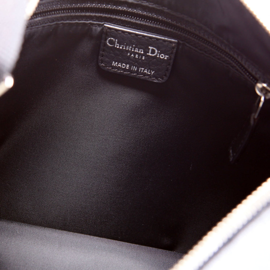 Dior Street Chic Trotter Canvas Messenger Black/Silver