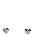Please Return To Mini Heart Studs 925/Diamonds