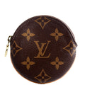 Round Coin Purse Monogram