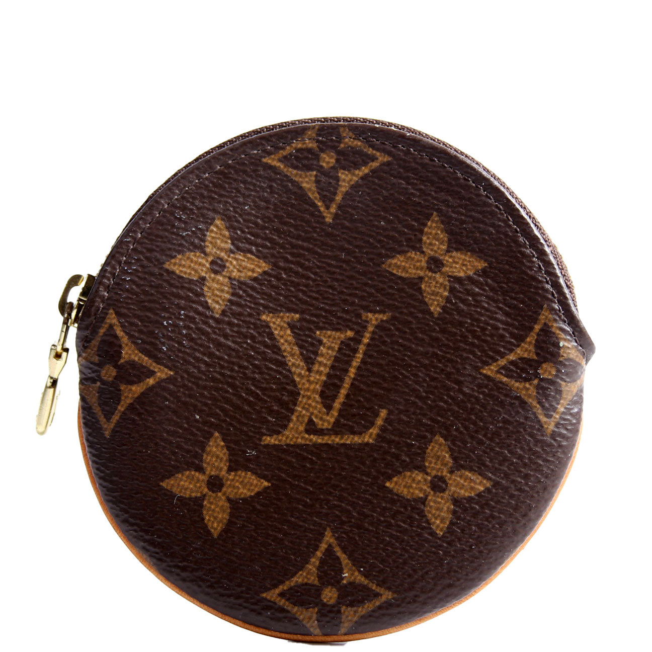 Round Coin Purse Monogram