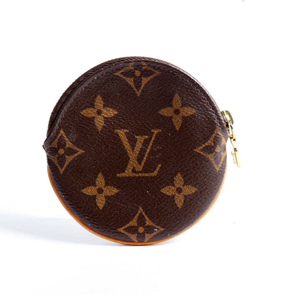 Round Coin Purse Monogram