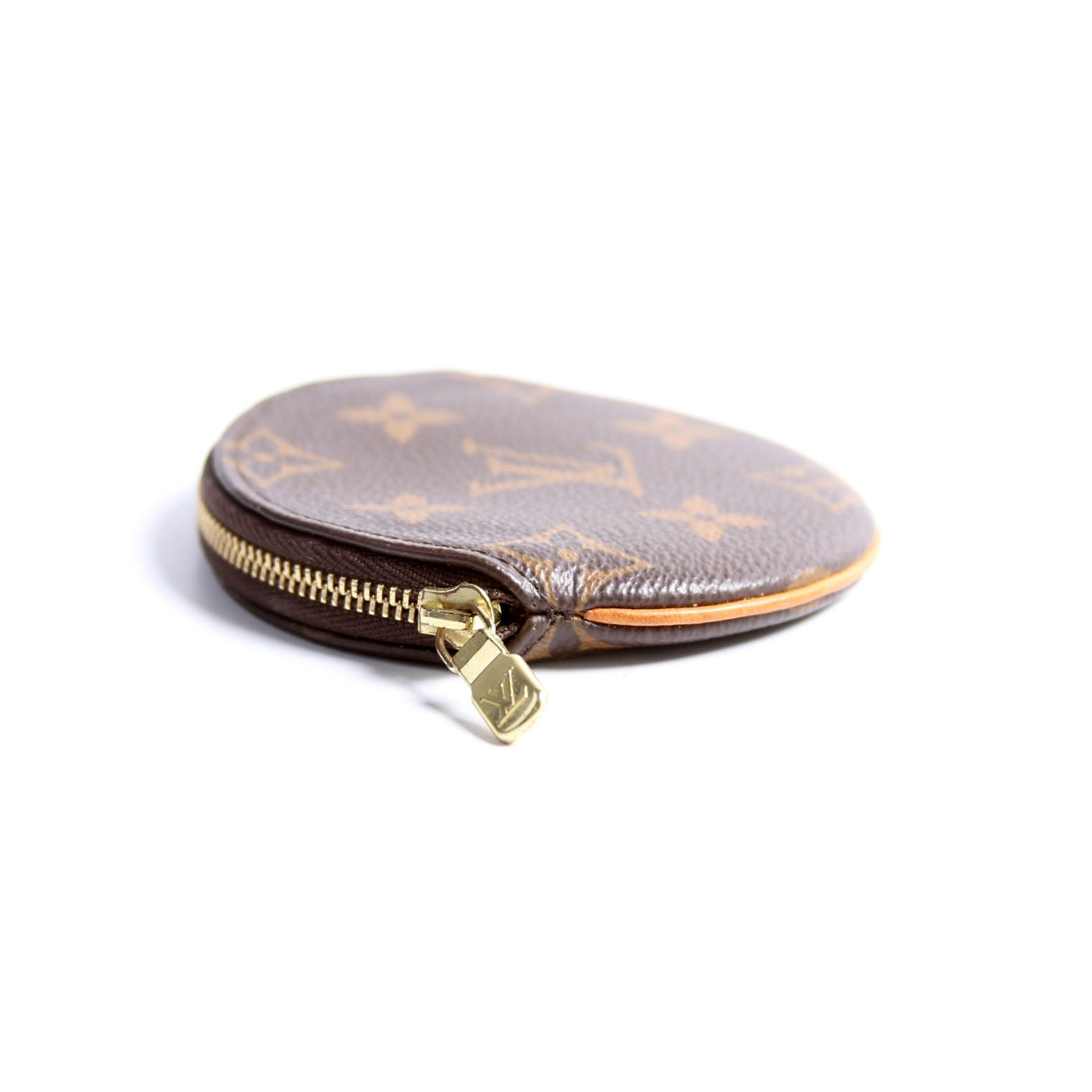 Round Coin Purse Monogram