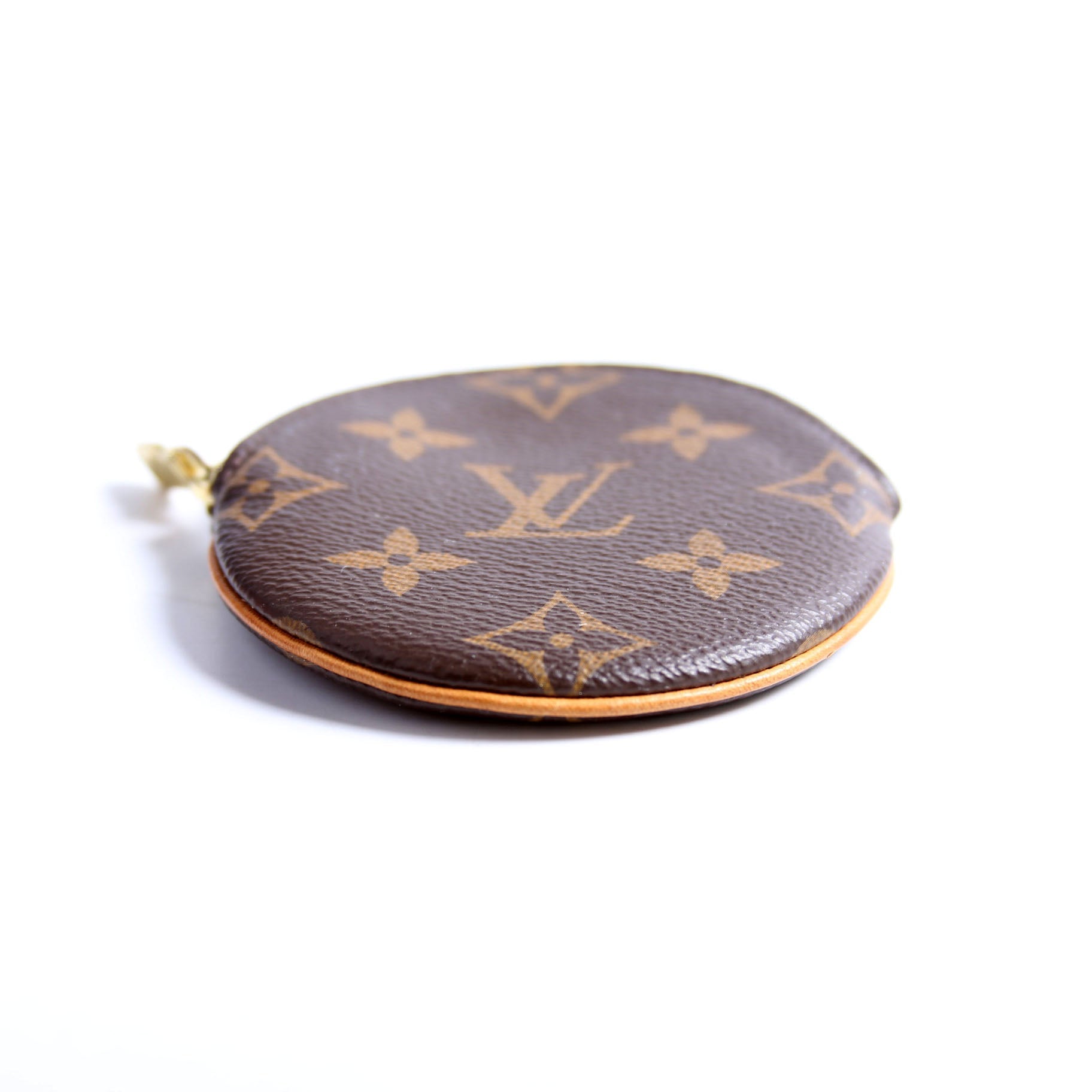 Round Coin Purse Monogram