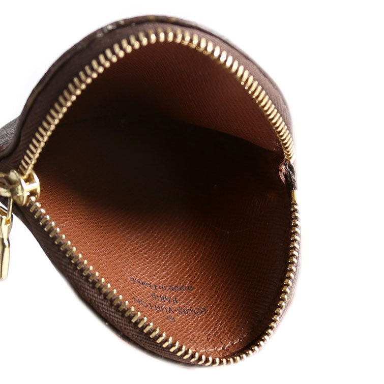 Round Coin Purse Monogram