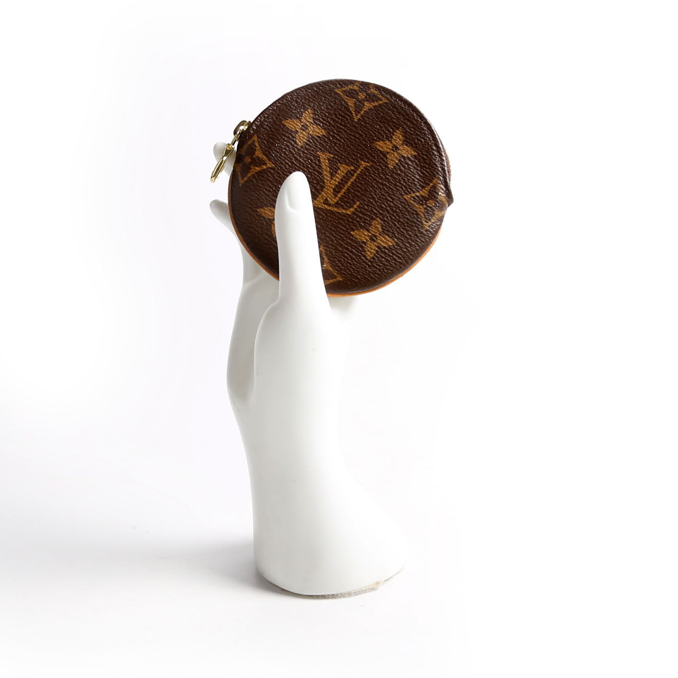 Round Coin Purse Monogram