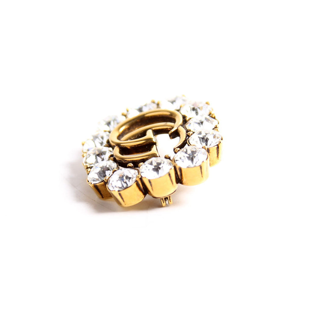 GG Marmont Crystal Brooch