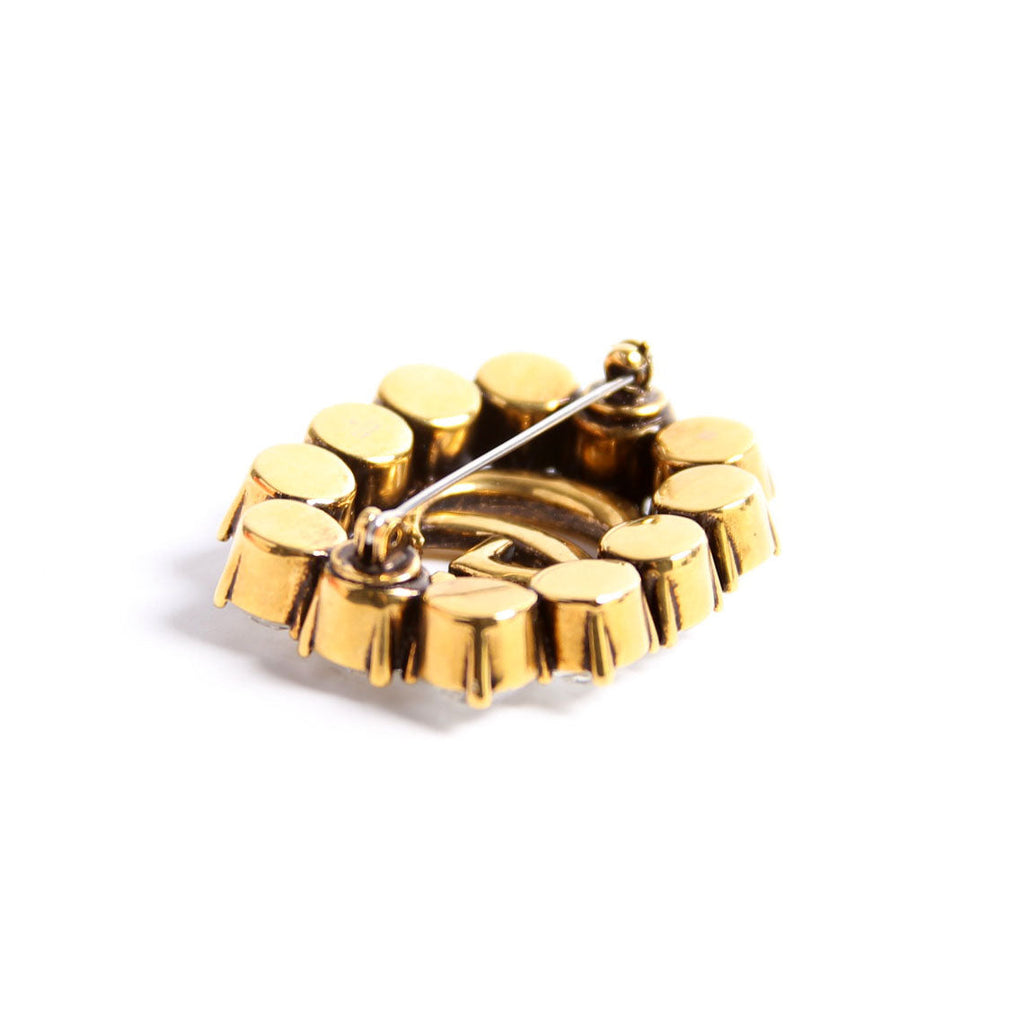 GG Marmont Crystal Brooch