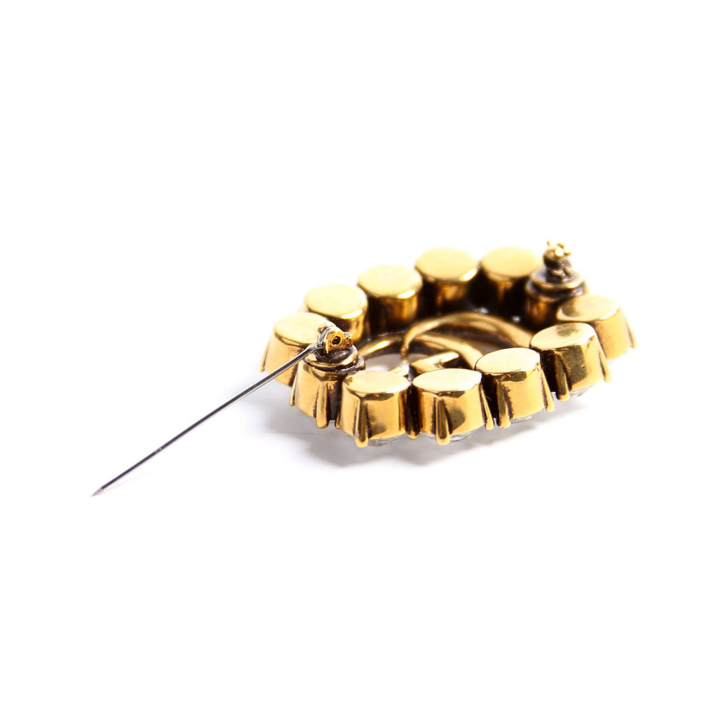 GG Marmont Crystal Brooch