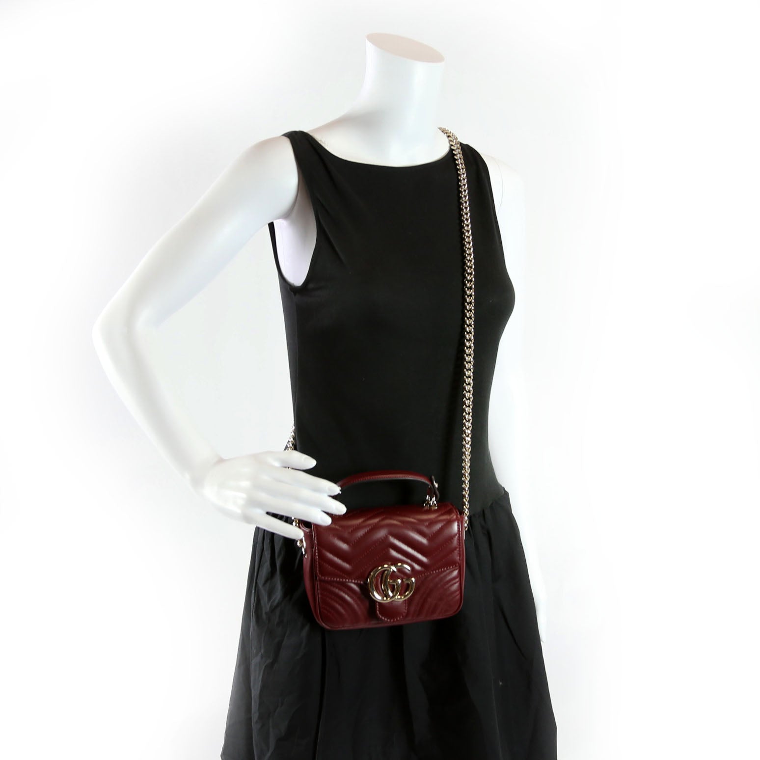811238 Marmont Mini Top Handle