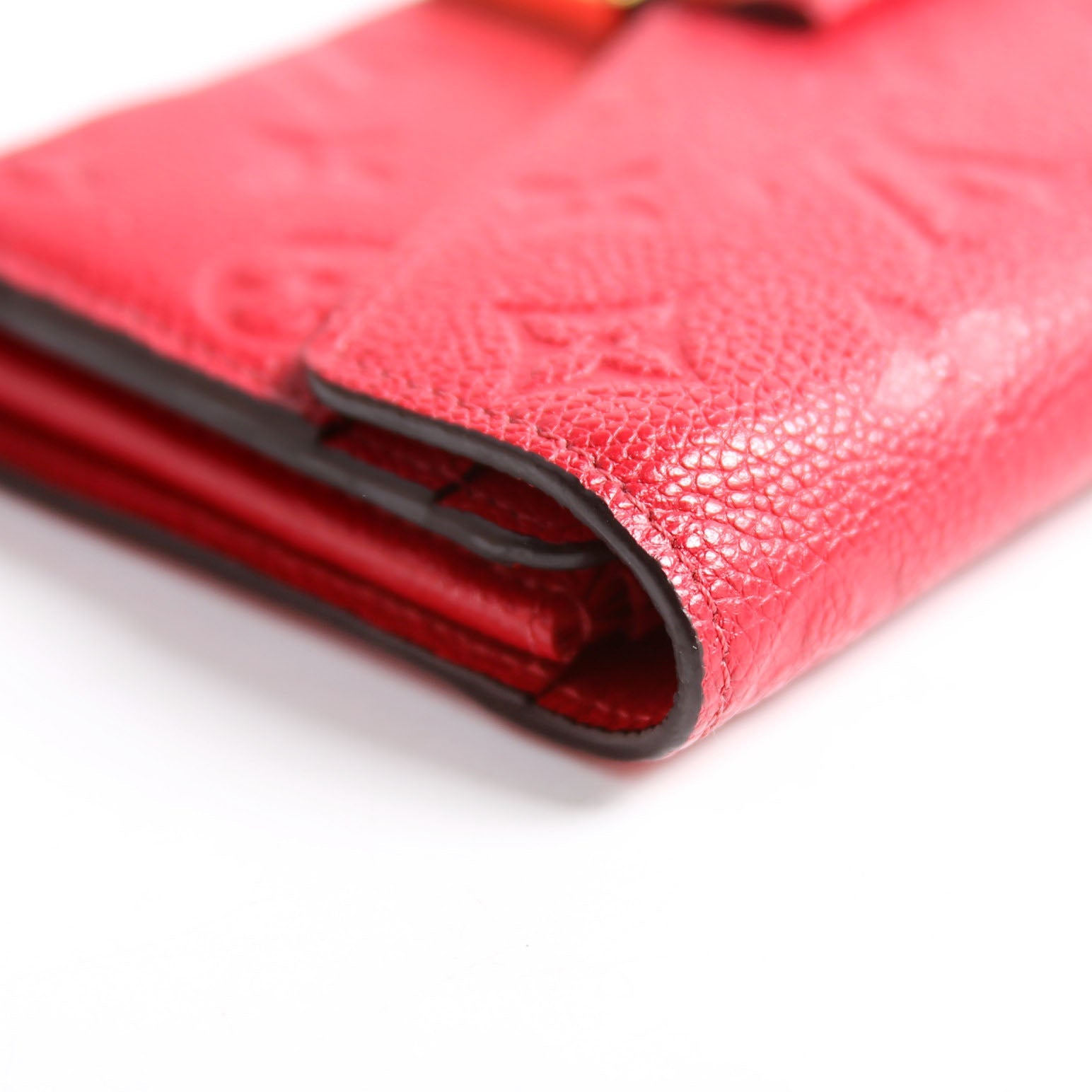 Metis Long Wallet Empreinte Red