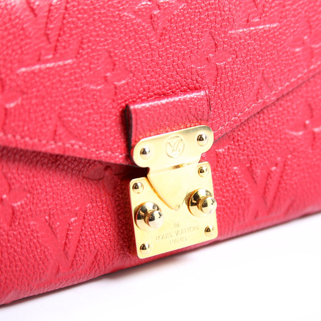 Metis Long Wallet Empreinte Red